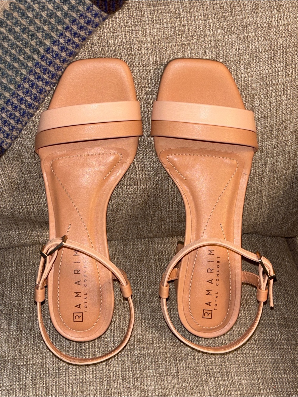 Ramarim Total Comfort Block Heel Sandals- 7 - Picture 4 of 8